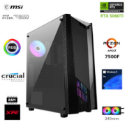 E.POWER RYZEN 5 7500F 32G DDR5 2TB SSD RTX 5060Ti 16G B...