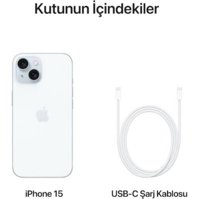 iPhone 15 256 GB Mavi