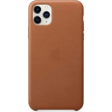 Apple iPhone 11 Pro max Deri Kılıf Klasik Kahve MX0D2ZM/A Teşhir