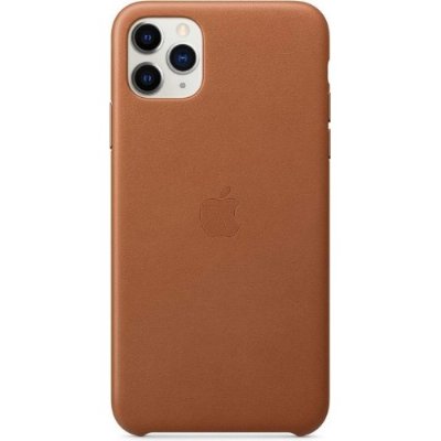 Apple iPhone 11 Pro max Deri Kılıf Klasik Kahve MX0D2ZM/A Teşhir