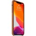 Apple iPhone 11 Pro max Deri Kılıf Klasik Kahve MX0D2ZM/A Teşhir