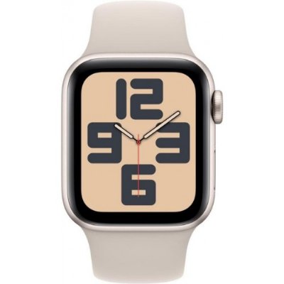 Apple Watch SE 2 2023 GPS 40mm Yıldız Işığı Alüminyum Kasa ve Spor Kordon Akıllı Saat - Teşhir 