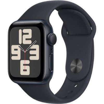 Apple Watch SE 2 2023 GPS 40mm Gece Yarısı Alüminyum Kasa ve Spor Kordon Akıllı Saat-TEŞHİR