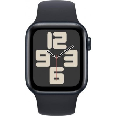 Apple Watch SE 2 2023 GPS 40mm Gece Yarısı Alüminyum Kasa ve Spor Kordon Akıllı Saat-TEŞHİR