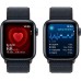 Apple Watch SE 2 2023 GPS 44mm Gece Yarısı Alüminyum Kasa ve Gece Yarısı Spor Loop Kordon Akıllı Saat - Outlet