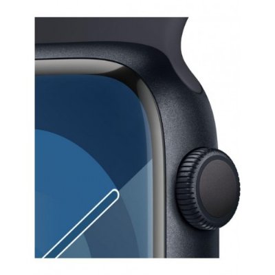 Apple Watch Series 9 GPS 45mm Gece Yarısı Alüminyum Kasa ve Gece Yarısı Spor Kordon Akıllı Saat - Outlet