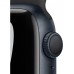 Apple Watch Series 7 Nike GPS 41mm Gece Yarısı Alüminyum Kasa ve Nike Spor Kordon Akıllı Saat Teşhir