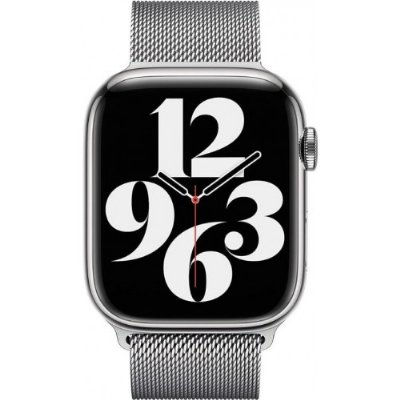 Apple Watch (45 mm) Milano Loop, Gümüş - TEŞHİR