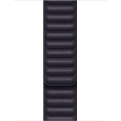 Apple Watch 45 mm Gece Yarısı Baklalı Model Deri Kayış - M/L
