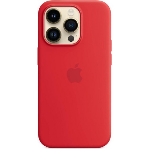Apple iPhone 14 Pro MagSafe Özellikli Silikon Kılıf Kırmızı MPTG3ZM/A Teşhir