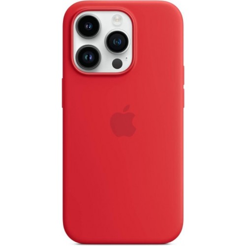 Apple iPhone 14 Pro MagSafe Özellikli Silikon Kılıf Kırmızı MPTG3ZM/A Teşhir