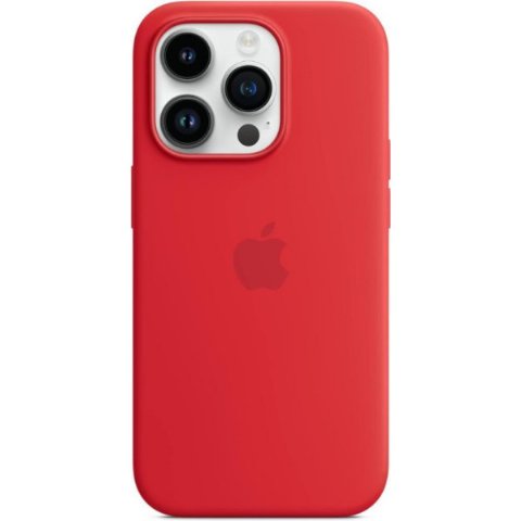 Apple iPhone 14 Pro MagSafe Özellikli Silikon Kılıf Kırmızı MPTG3ZM/A Teşhir
