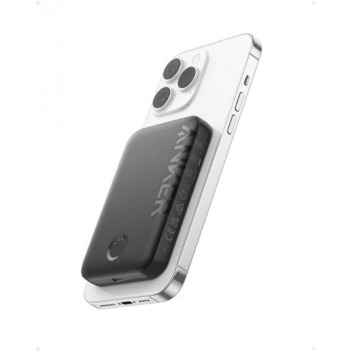 Anker 321 MagGo Siyah 5000 mAh MagSafe Powerbank - Teşhir 