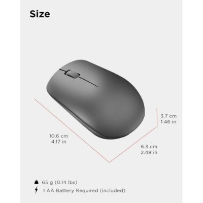 Lenovo 530 Grafit Optik Kablosuz Mouse Teşhir