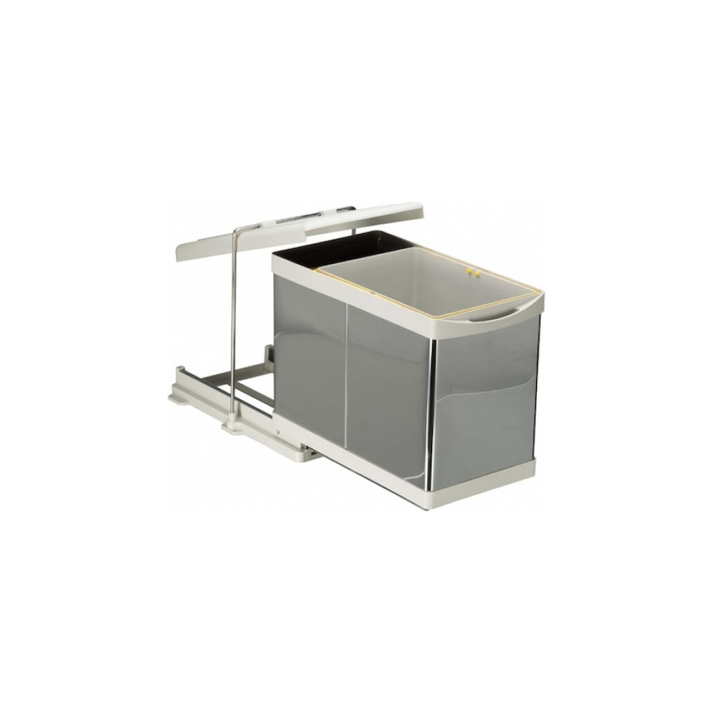 Pelikan 21300 Dolap İçi Çöp Kovası Raylı 16+1 lt - OUTLET