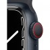 Apple Watch Series 7 GPS + Cellular 41mm Gece Yarısı Alüminyum Kasa ve Spor Kordon Akıllı Saat - TEŞHİR
