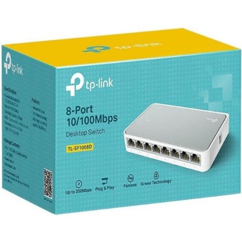 2Direct LogiLink Fast Ethernet masaüstü switch 8-Port Switch Fast 8 x RJ45 10/100