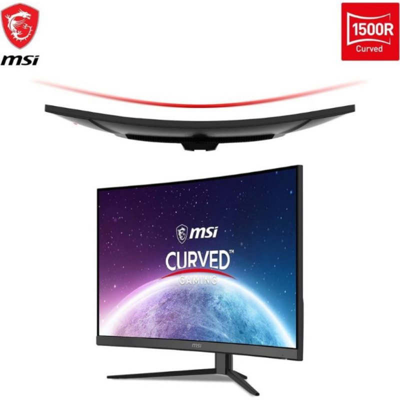 MSI G32C4X 31.5" 1 ms Full HD Curved 250 Hz Oyuncu Monitörü Outlet
