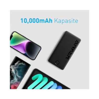Anker PowerCore 323 10000 mAh Hızlı Şarj Powerbank Teşhir