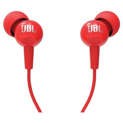 JBL C100SI Kırmızı Kablolu Kulak İçi Kulaklık