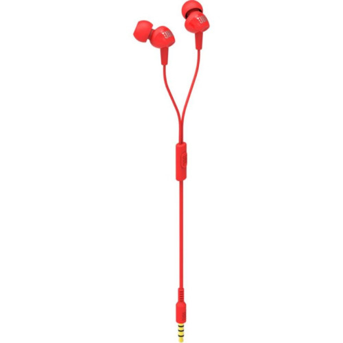 JBL C100SI Kırmızı Kablolu Kulak İçi Kulaklık
