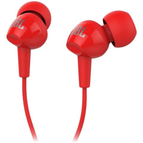 JBL C100SI Kırmızı Kablolu Kulak İçi Kulaklık