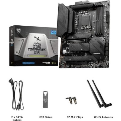 MSI Mag Z790 Tomahawk Wi-Fi Intel LGA1700 DDR5 ATX Anakart - TEŞHİR