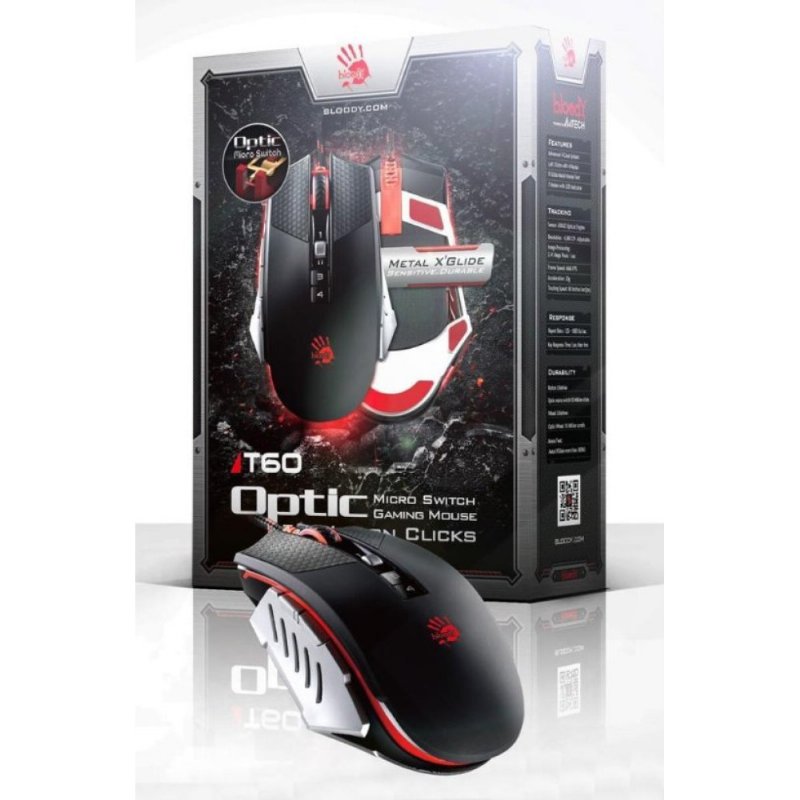 Bloody T60 Multi Core Kablolu Optik Oyuncu Mouse Teşhir