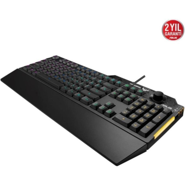Asus TUF Gaming K1 RGB Kablolu Oyuncu Klavyesi Teşhir