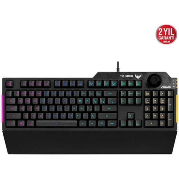 Asus TUF Gaming K1 RGB Kablolu Oyuncu Klavyesi Teşhir