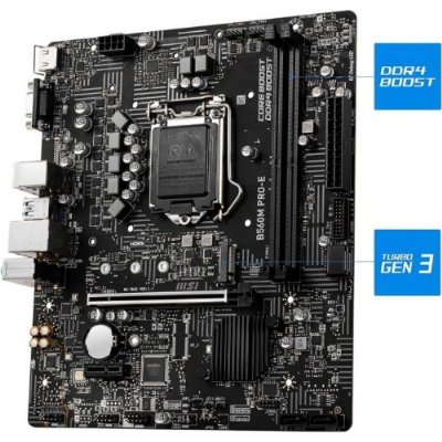 MSI B560M PRO-E Intel LGA1200 DDR4 mATX Anakart Teşhir