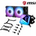 MSI MAG CORELIQUID C240 ARGB 240 mm İşlemci Sıvı Soğutucu Teşhir
