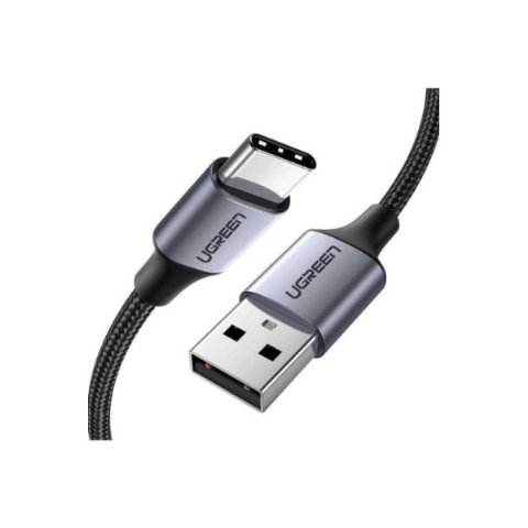 UGREEN 2.0 A USB-A & USB-C Örgülü Şarj ve Data Kabl...