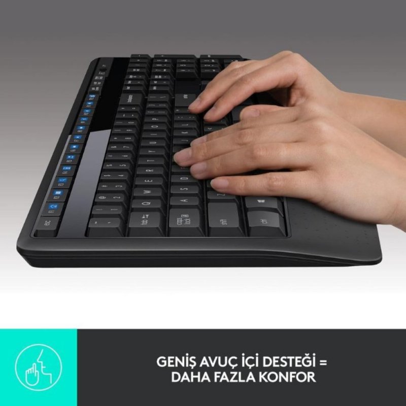 Logitech MK345 920-006514 Kablosuz Klavye Mouse Seti Outlet