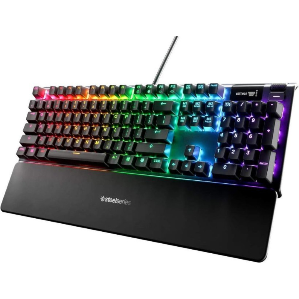 SteelSeries Apex 5 Hibrit RGB Blue Switch Kablolu Mekanik Oyuncu Klavyesi Teşhir