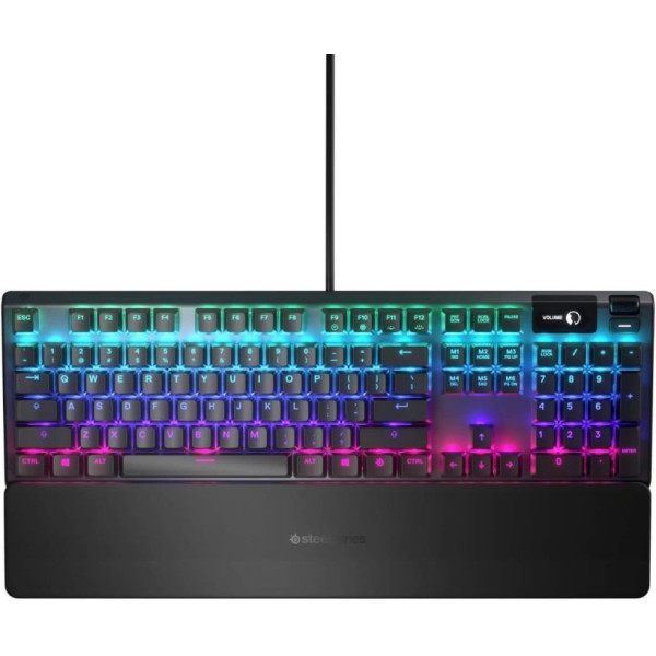 SteelSeries Apex 5 Hibrit RGB Blue Switch Kablolu Mekanik Oyuncu Klavyesi Teşhir