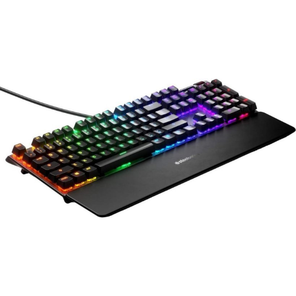 SteelSeries Apex 5 Hibrit RGB Blue Switch Kablolu Mekanik Oyuncu Klavyesi Teşhir
