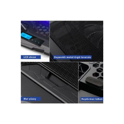 Juo C1 4 Fanlı 14"-17" Laptop Soğutucu Outlet