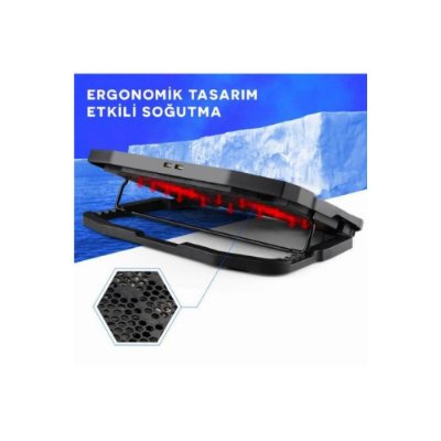 Juo C1 4 Fanlı 14"-17" Laptop Soğutucu Outlet