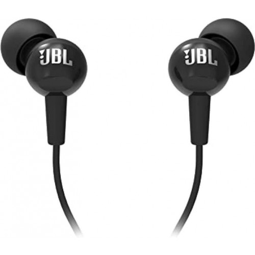 JBL C100SI Siyah Kablolu Mikrofonlu Kulak İçi Kulaklık Outlet