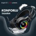 Havit Gamenote H2040D RGB Kablolu Mikrofonlu Kulak Üstü Oyuncu Kulaklığı Teşhir