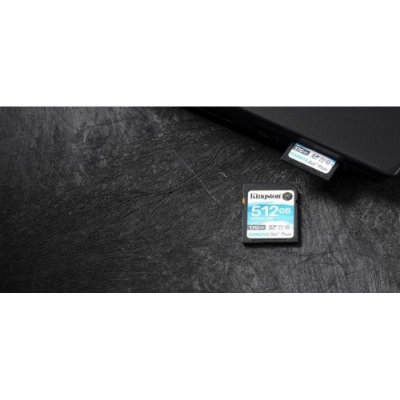 Kingston 512 GB Canvas Go Plus SDXC C10 UHS-I U3 V30 170 MB/s SDG3/512GB Hafıza Kartı Outlet