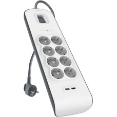 Belkin BSV804VF2M 900 Joule 2 USB'li 8'li 2 m Akım Koru...