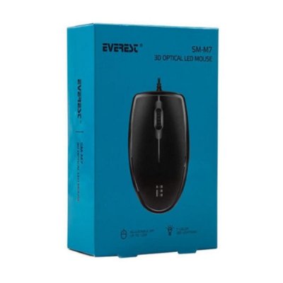 Everest SM-M7 Kablolu Optik Mouse Teşhir