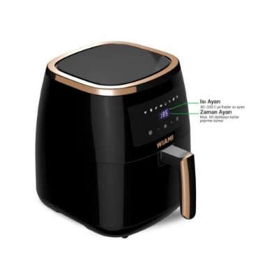 Wiami Airfryer 5 lt Yağsız Fritöz Teşhir