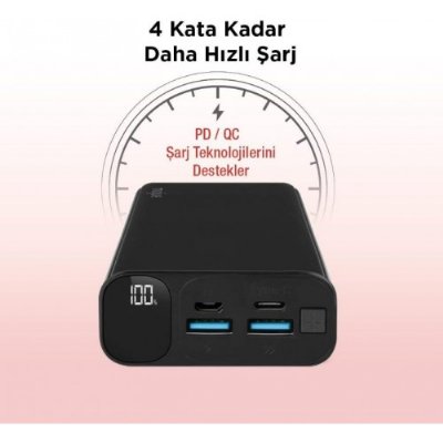 Mojue PB06 20000 mAh Hızlı Şarj Powerbank - Outlet