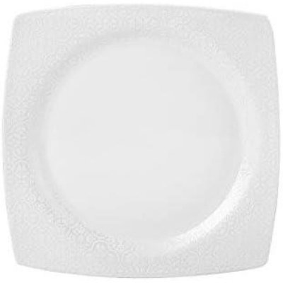 Emsan Ela Fine Bone Kare 60 Parça 12 Kişilik Yemek Takımı Teşhir