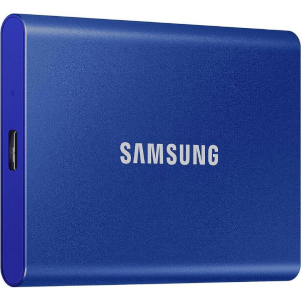 Samsung T7 MU-PC500H/WW Mavi USB 3.2 500 GB Taşınabilir SSD - Teşhir