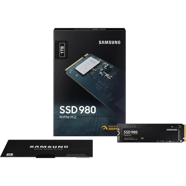Samsung 980 MZ-V8V1T0BW PCI-Express 3.0 1 TB M.2 SSD Outlet