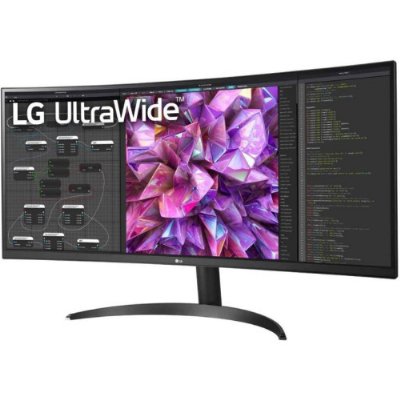 LG UltraWide 34WQ60C-B 34" 5 ms QHD Curved IPS Oyuncu Monitörü Teşhir